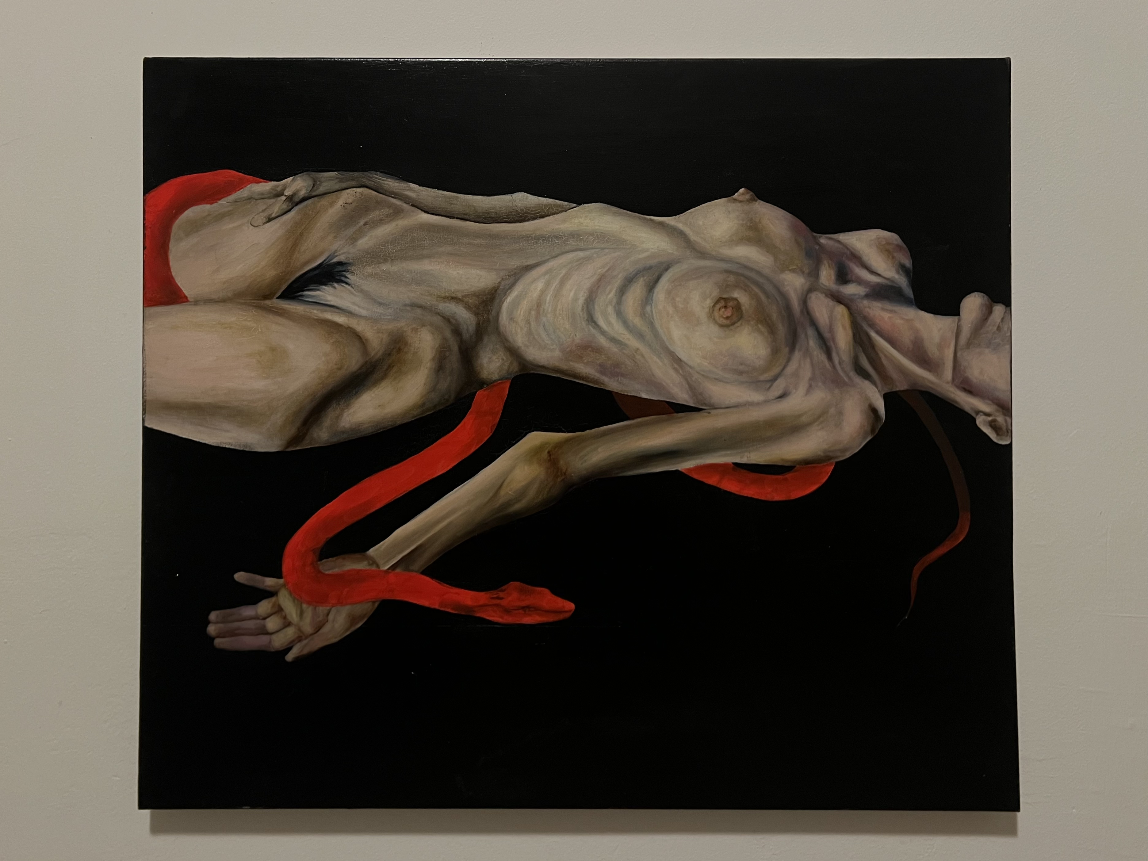 Donna con il serpente — detail