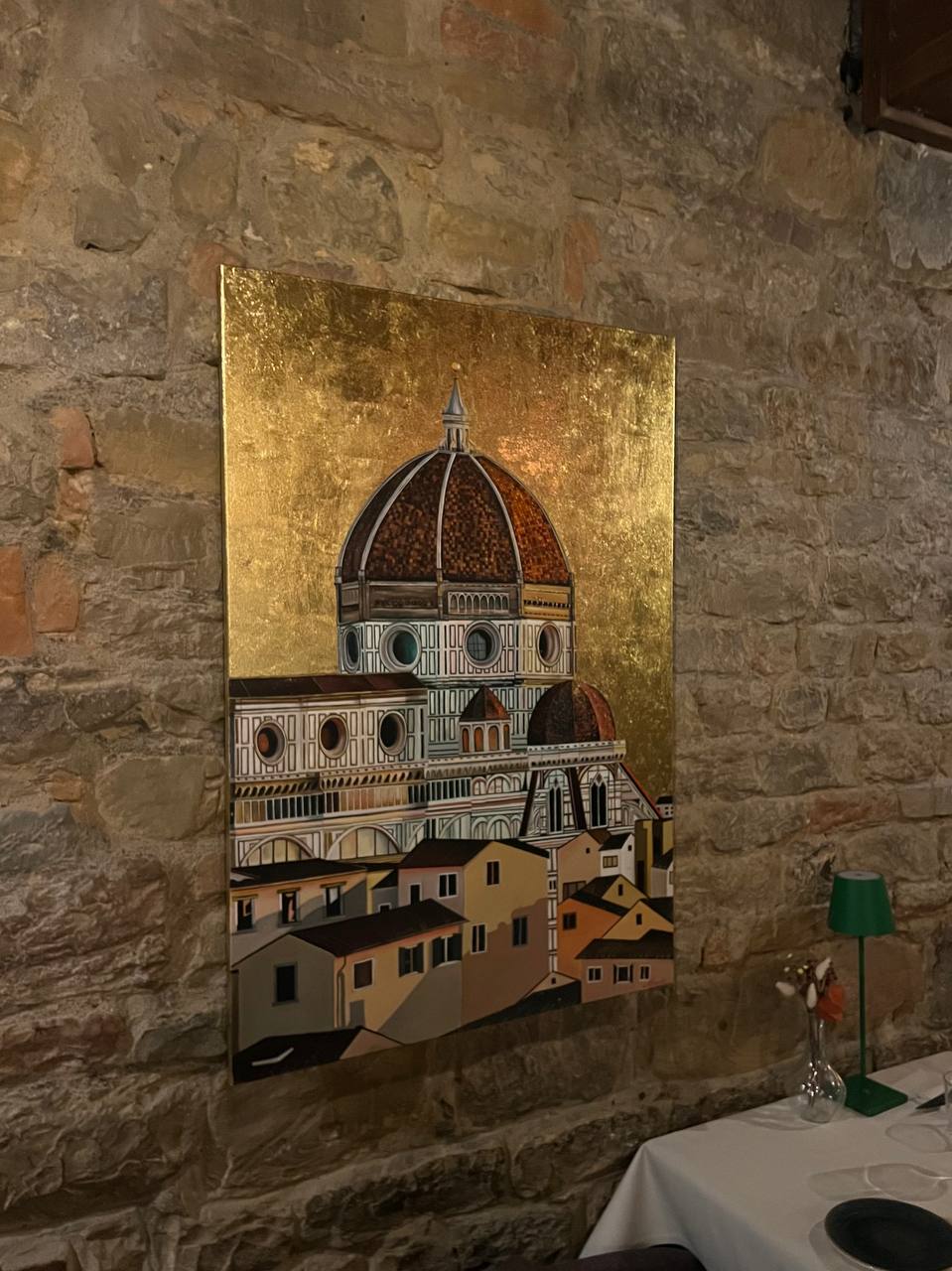 Artwork at Hostaria Il Desco